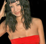 Different pictures of the chinese actress <b>Bai Ling</b>, that (don't be fooled by the tiny thumbnails) seems to like showing her nipples to everyone, especially on a red carpet when wearing a stunning and revealing red dress.