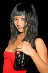 Different pictures of the chinese actress <b>Bai Ling</b>, that (don't be fooled by the tiny thumbnails) seems to like showing her nipples to everyone, especially on a red carpet when wearing a stunning and revealing red dress.